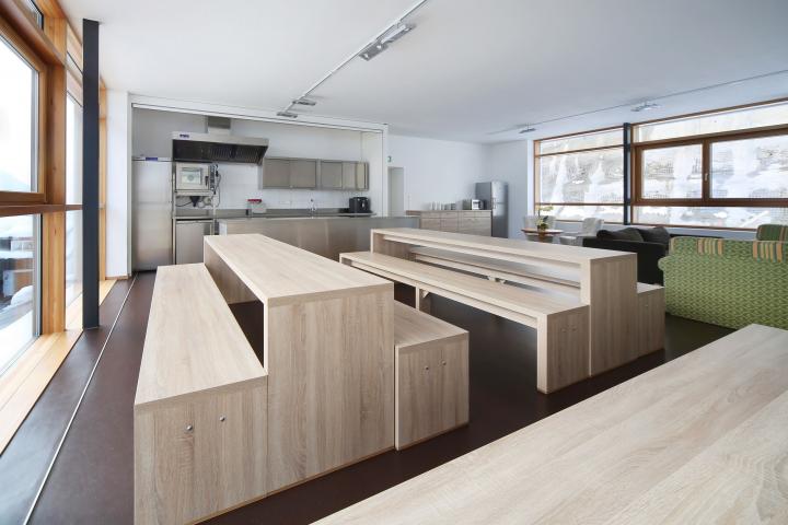 Küche und Wohnbereich